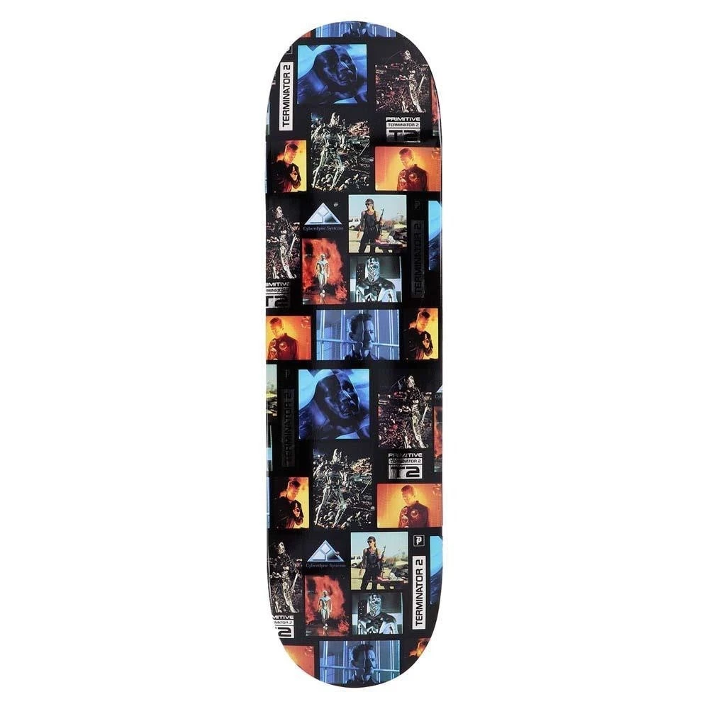 Primitive X Terminator 2 No Fate Skateboard Deck - 8.25" 1 Primitive X Terminator 2 No Fate Skateboard Deck - 8.25"