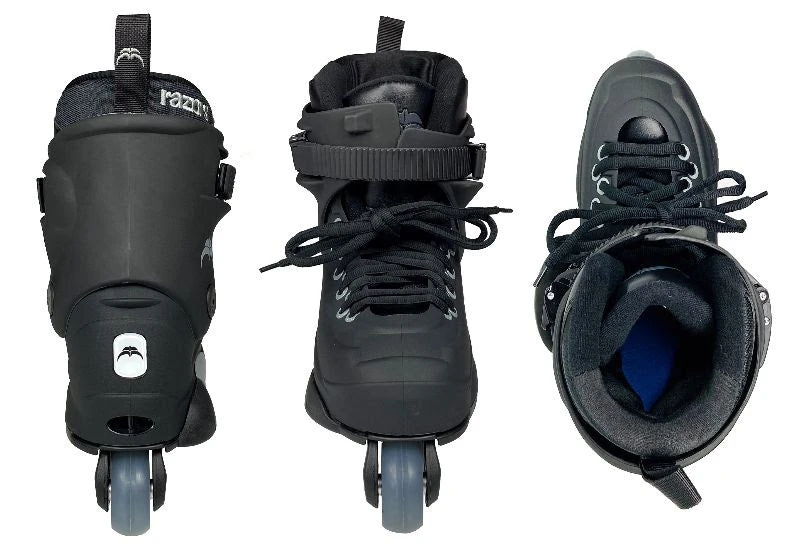 Razors Genesys LE Skates - Black/Grey 2 Razors Genesys LE Skates - Black/Grey - Image 2