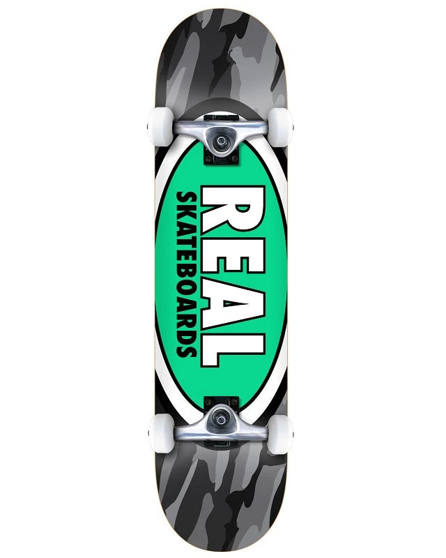 Real Team Oval Camo XL Skateboard - 8.25" 1 Real Team Oval Camo XL Skateboard - 8.25"