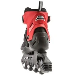 Rollerblade Microblade Kids Skates - Black/Red 6 Rollerblade Microblade Kids Skates - Black/Red -Sports Skateboard Shop rollerblade microblade kids inline skates black red rear 1