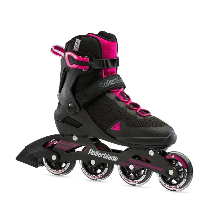 Rollerblade Sirio 80 Womens Inline Skates - Black/Raspberry 1 Rollerblade Sirio 80 Womens Inline Skates - Black/Raspberry