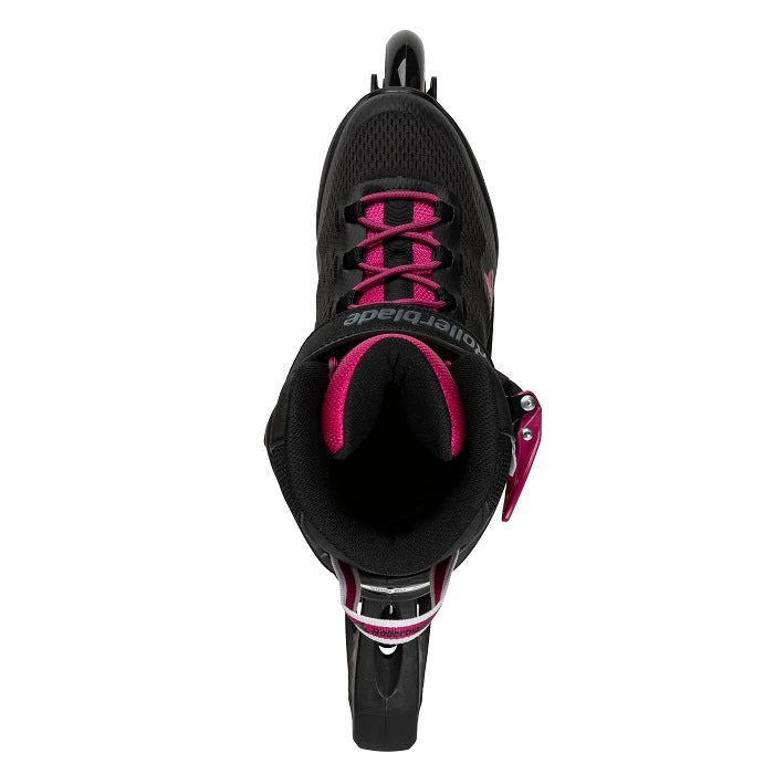 Rollerblade Sirio 80 Womens Inline Skates - Black/Raspberry 3 Rollerblade Sirio 80 Womens Inline Skates - Black/Raspberry - Image 3