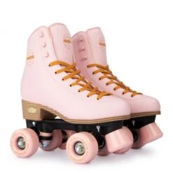 Rookie Classic 78 Roller Skates - Pink -Sports Skateboard Shop rookie classic 78 roller skates pink pair