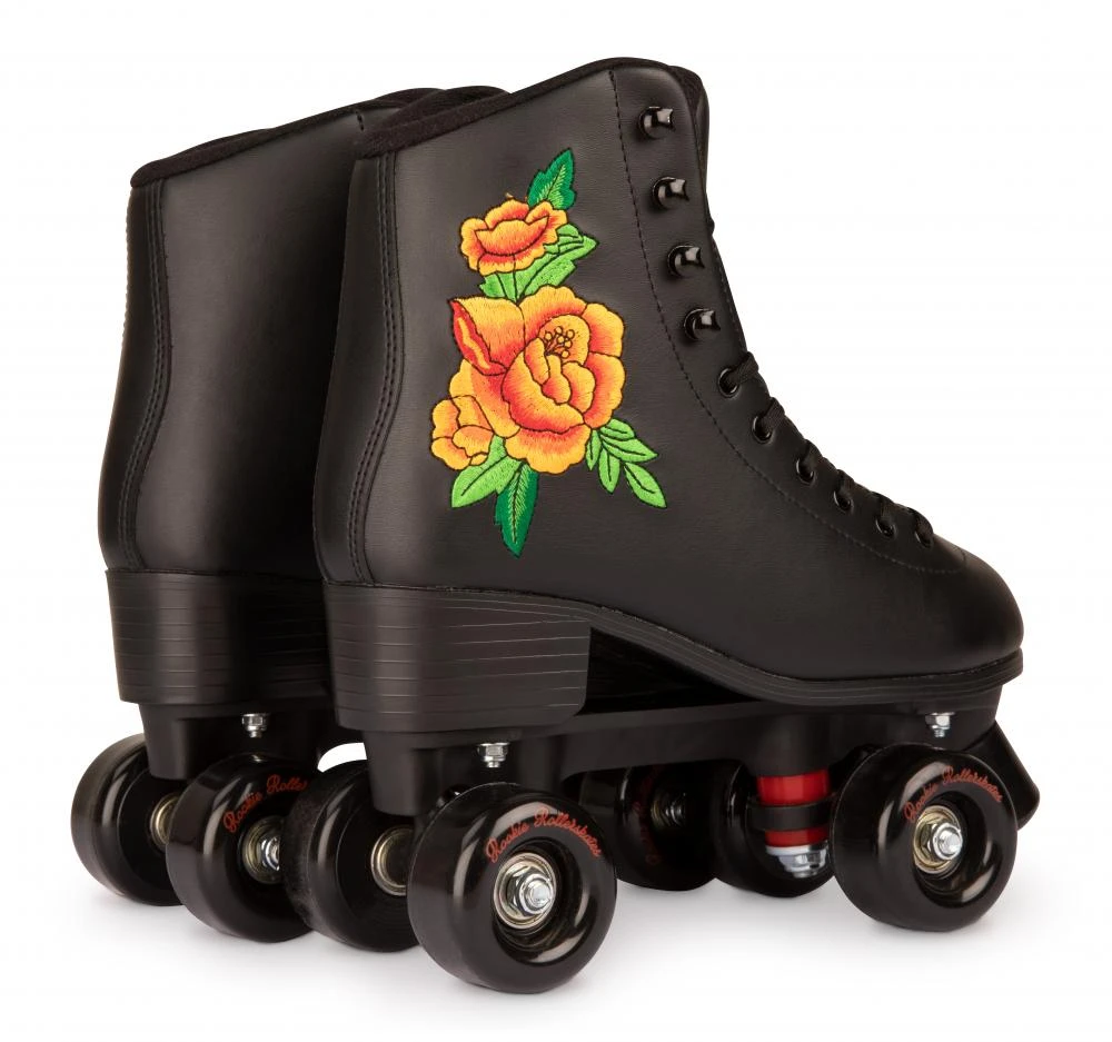 Rookie Rosa Black Quad Roller Skates 2 Rookie Rosa Black Quad Roller Skates - Image 2