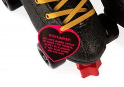 Rookie X Bump Rollerdisco Roller Skates - Black -Sports Skateboard Shop rookie x bump rollerdisco roller skates glitter