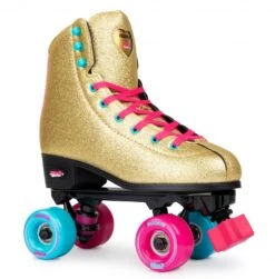 Rookie X Bump Rollerdisco Roller Skates - Gold