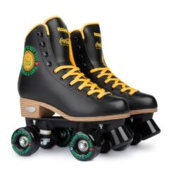 Rookie X Coca-Cola Sunshine Roller Skates - Black 6 Rookie X Coca-Cola Sunshine Roller Skates - Black -Sports Skateboard Shop rookie x coca cola sunshine roller skates black pair