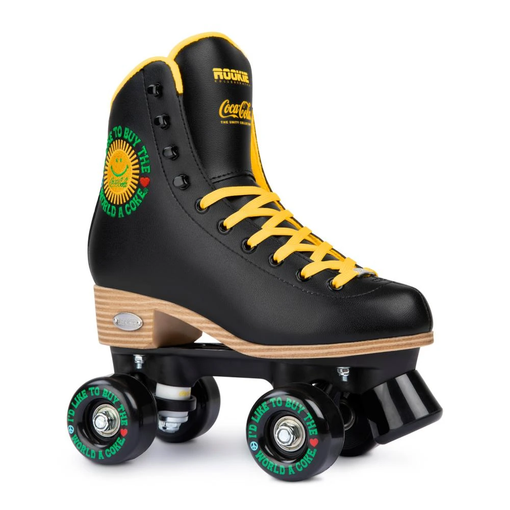 Rookie X Coca-Cola Sunshine Roller Skates - Black 1 Rookie X Coca-Cola Sunshine Roller Skates - Black