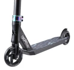 Sacrifice Flyte 100 V2 Stunt Scooter - Black/Neo 5 Sacrifice Flyte 100 V2 Stunt Scooter - Black/Neo -Sports Skateboard Shop sacrifice flyte 100 stunt scooter black close