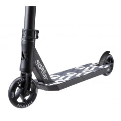 Sacrifice Flyte 115 Stunt Scooter - Black -Sports Skateboard Shop sacrifice flyte 115 stunt scooter black close
