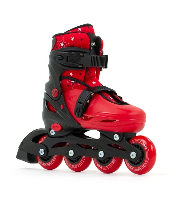 SFR Plasma Red Adjustable Inline Skates 1 SFR Plasma Red Adjustable Inline Skates