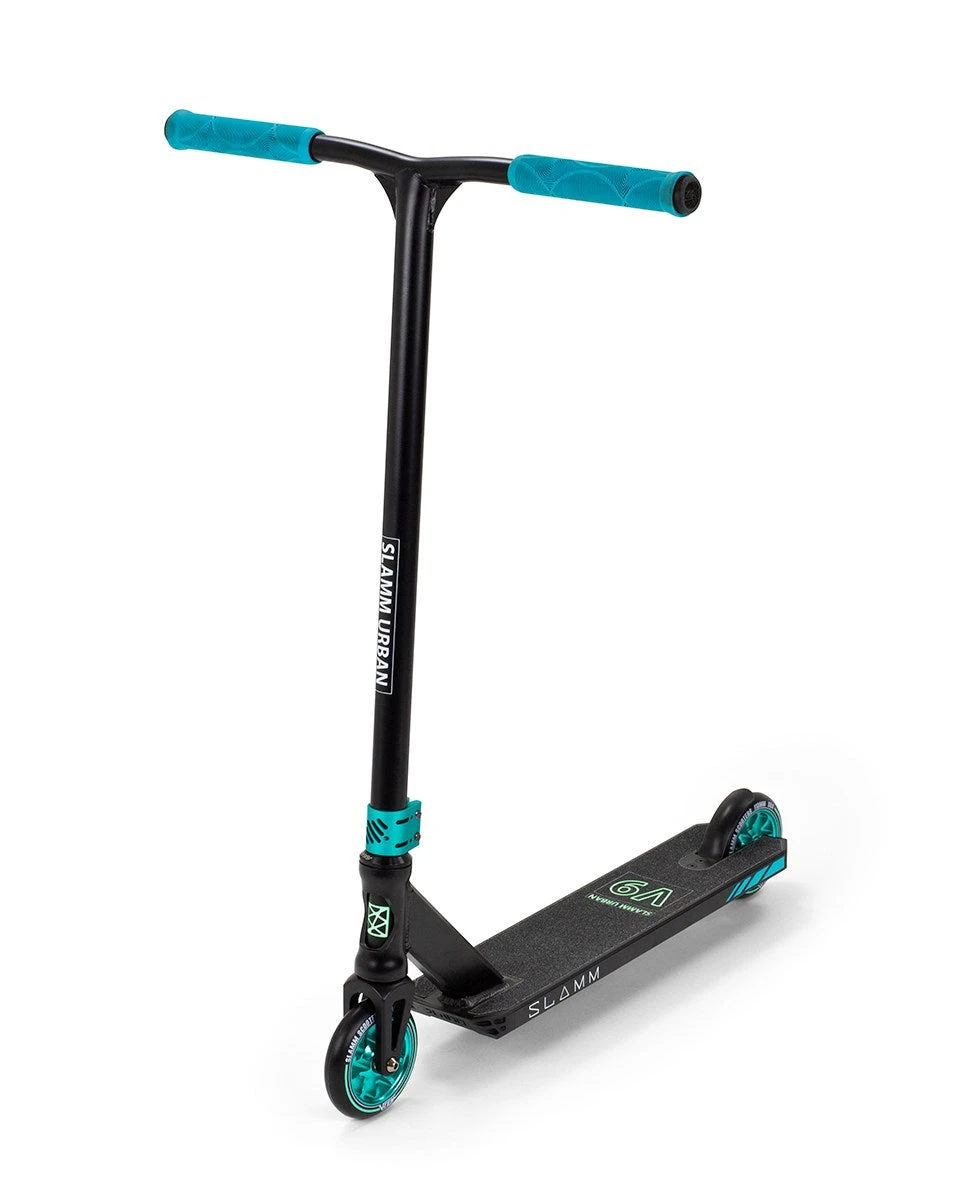 Slamm Urban V9 Stunt Scooter - Black/Teal 1 Slamm Urban V9 Stunt Scooter - Black/Teal