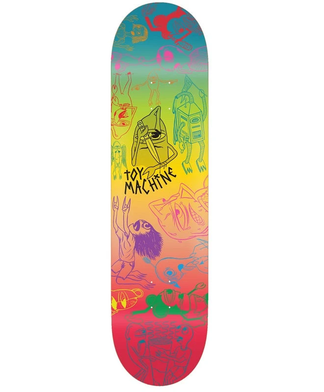 Toy Machine Characters II Skateboard Deck - 8.0" 1 Toy Machine Characters II Skateboard Deck - 8.0"