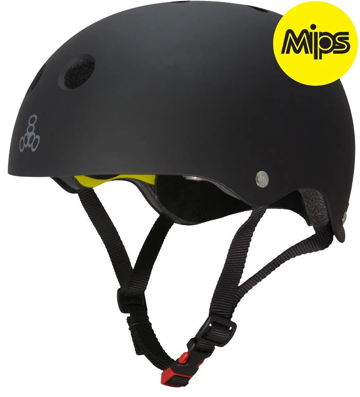 Triple 8 Brainsaver II Mips Helmet - Rubber Black 1 Triple 8 Brainsaver II Mips Helmet - Rubber Black