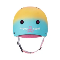 Triple 8 Sweatsaver Helmet - Shaved Ice -Sports Skateboard Shop triple 8 sweatsaver helmet shaved ice back