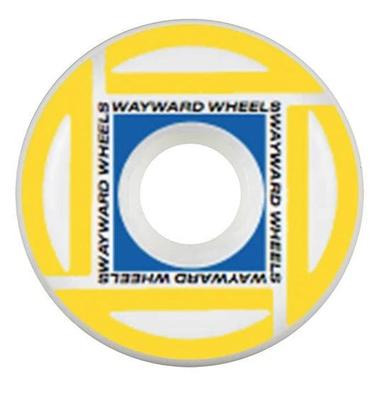 Wayward Waypoint Yellow Wheels - 52mm 83b 1 Wayward Waypoint Yellow Wheels - 52mm 83b