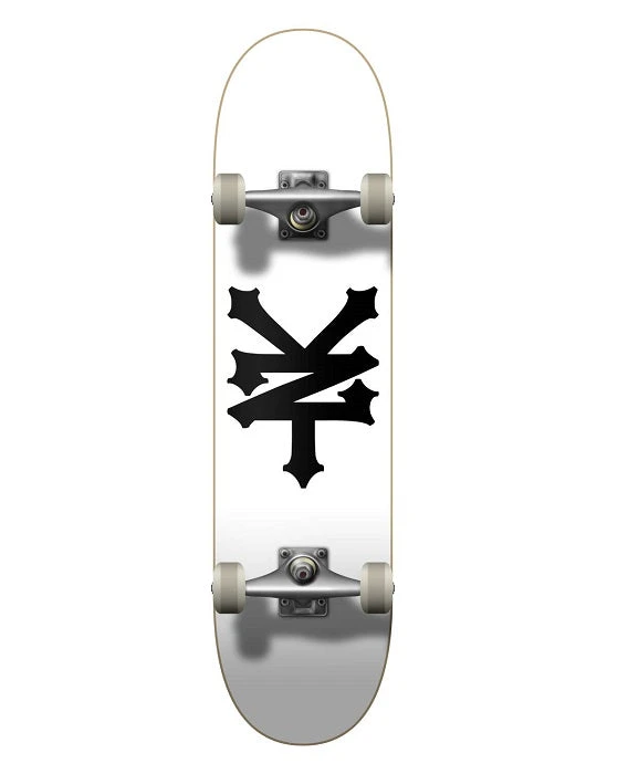 Zoo York OG 95 Crackerjack White/Black Skateboard - 8.0" 1 Zoo York OG 95 Crackerjack White/Black Skateboard - 8.0"